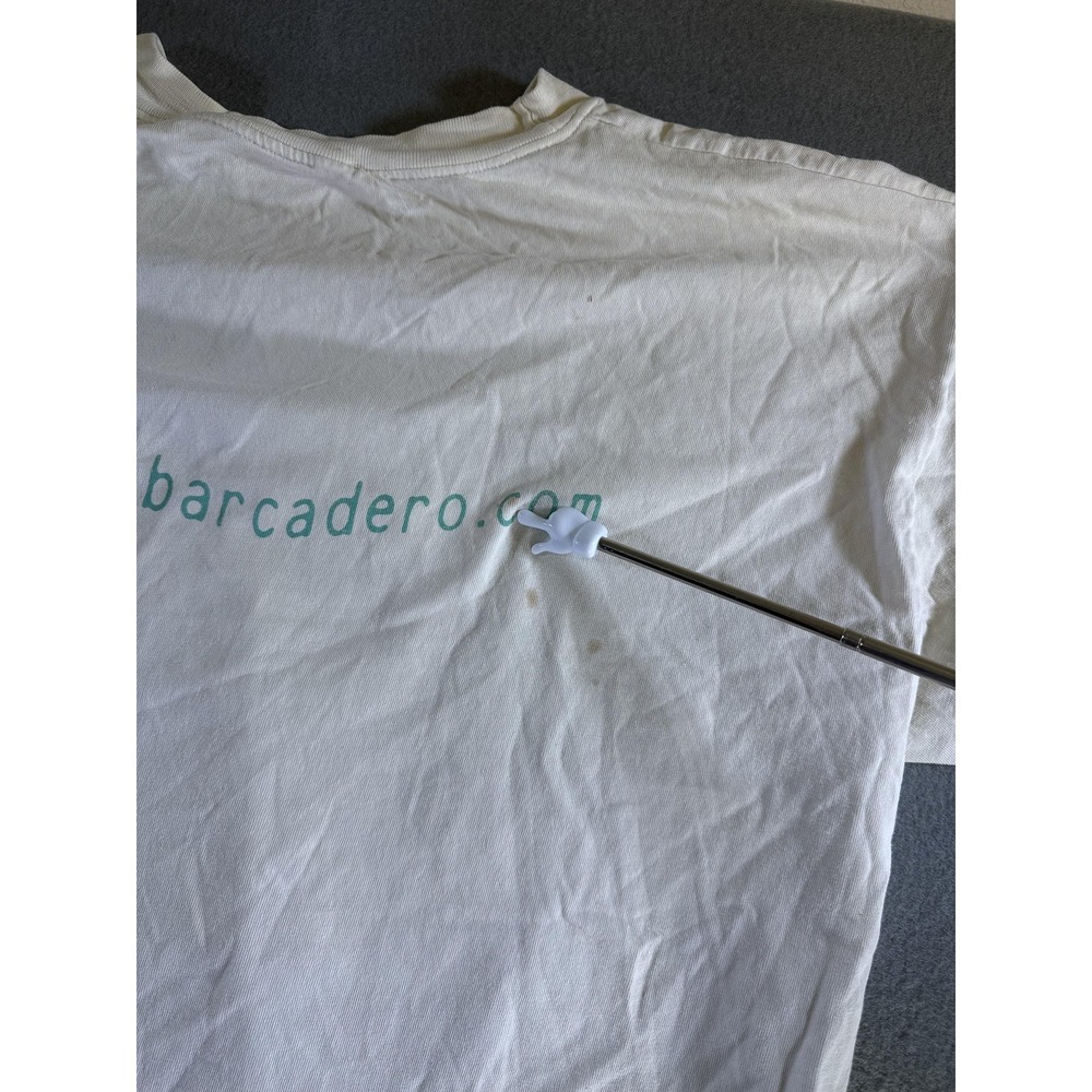 Embarcadero Technologies Shirt Mens Large White Another Late Night Graphic - Picture 8 of 9